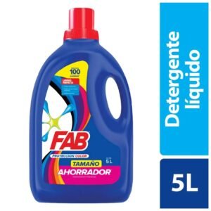 Detergente Fab Floral Líquido 5 Lt