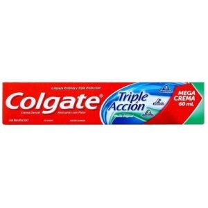 Crema Dental Colgate X 60 Ml Triple Acción