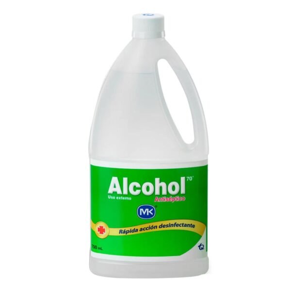 Alcohol MK Antiséptico Uso Externo x700Ml