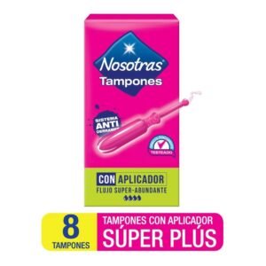 Tampones Nosotras Aplicador Super Plus x 8Und