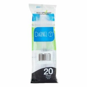 Cuchillo Desechables Darnel Cristal Paquete X20 Unds