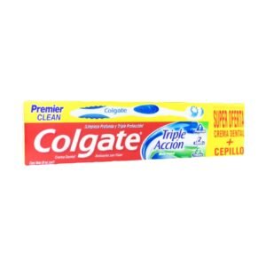 Crema Dental Colgate X 50 Ml Triple Acción + Cepillo