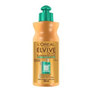 Crema Para Peinar L'Oréal Paris Elvive Óleo Extraordinario Rizos Definidos 300 Ml