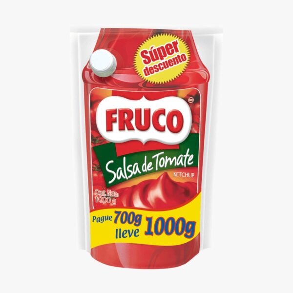Salsa de tomate Fruco pague 700g lleve 1000g