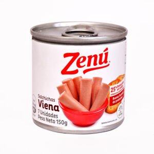 Salchicha Zenú tipo Viena 150 Gr 7 unidades