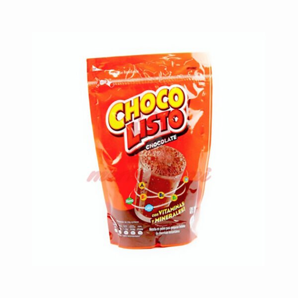 Chocolisto Empaque Resellable 200gr