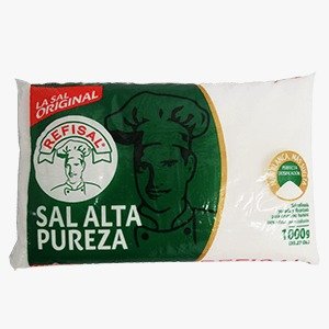 Sal alta pureza refisal Bolsa x 1000 grs