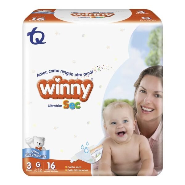 Panal winny sec etapa 3 Paquete x 16 und