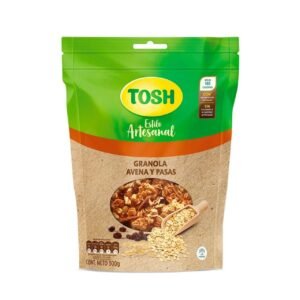 Granola Tosh artesanal avena pasasx300g