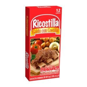 Caldo Ricostilla Costilla x12 cubos x126g