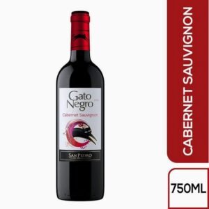 Vino Tinto Cabernet Sauvignon Gato Negro 750 Ml