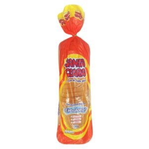 Pan Tajado Blanco Extra Largo Santa Clara 550 Gr 550 Gr